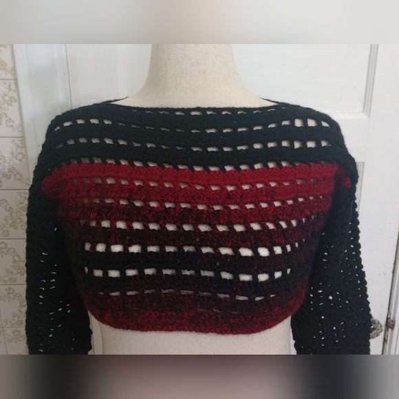 Handmade Tops - Handmade Knit Long Sleeve